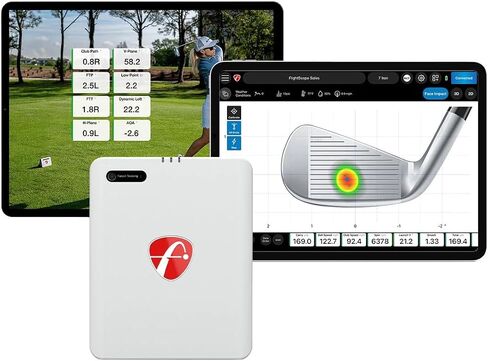 جهاز مراقبة إطلاق الجولف المحمول FlightScope Mevo Gen2 وجهاز المحاكاة النهائي | 18 معلمة بيانات متأرجحة، وكاميرا مدمجة، و8 دورات محاكاة E6 مع نظرة عامة على نظام تحديد المواقع العالمي (GPS) وتتبع اللقطات in Kuwait