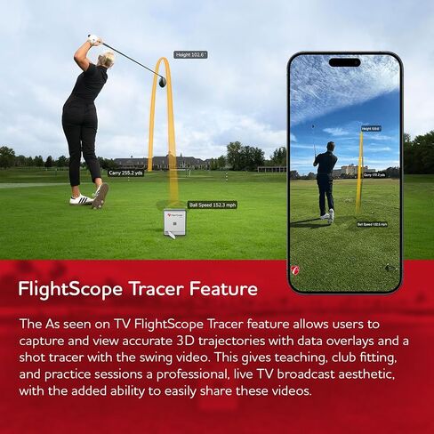 جهاز مراقبة إطلاق الجولف المحمول FlightScope Mevo Gen2 وجهاز المحاكاة النهائي | 18 معلمة بيانات متأرجحة، وكاميرا مدمجة، و8 دورات محاكاة E6 مع نظرة عامة على نظام تحديد المواقع العالمي (GPS) وتتبع اللقطات in Kuwait