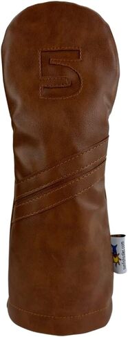 Sunfish Brown Leather Fairway 5 Wood Golf Headcover in Saudi Arabia