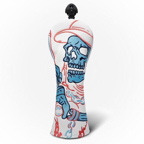 Golf Club Head Covers,1pc Fairway Golf Headcovers for Woods, PU Leather with Advanced Embroidery for Most Brands in Saudi Arabia