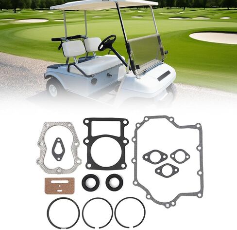 AUTOVIC Engine Piston Gasket Kit for Club Car Golf Carts 341cc KF-82 1986-1991 in Kuwait