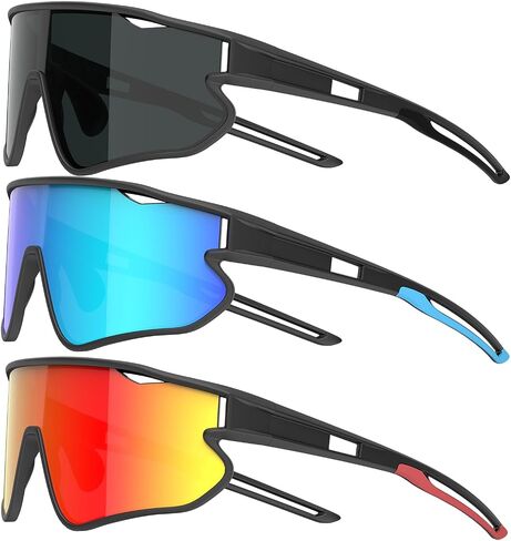 Sports Sunglasses for Men Women Trendy Sun Glasses for Running Fishing Golf in Saudi Arabia