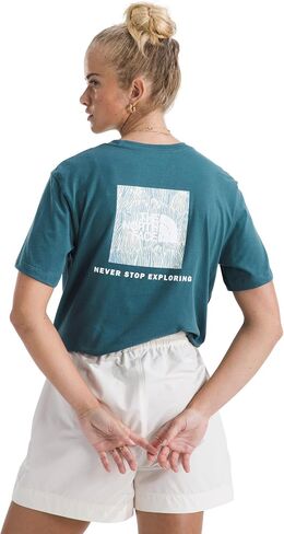 THE NORTH FACE Womens Evolution Box NSE Fill Short-Sleeve Tee in Saudi Arabia