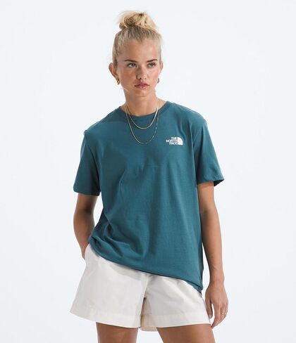 THE NORTH FACE Womens Evolution Box NSE Fill Short-Sleeve Tee in Saudi Arabia