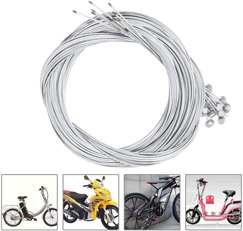 20PCS Metal 2.5M Length 1.6mm Thick Electric Rear Cable Core Brake Line Cycling Accessory in Saudi Arabia