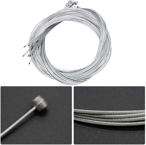 20PCS Metal 2.5M Length 1.6mm Thick Electric Rear Cable Core Brake Line Cycling Accessory in Saudi Arabia