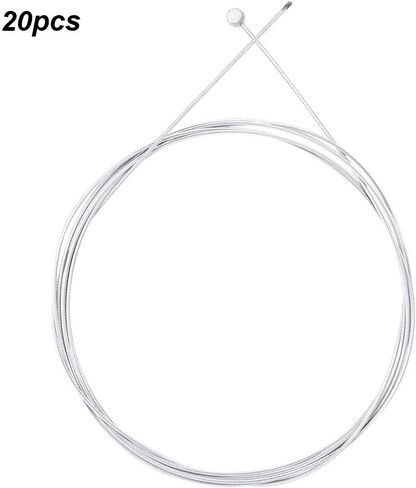 20PCS Metal 2.5M Length 1.6mm Thick Electric Rear Cable Core Brake Line Cycling Accessory in Saudi Arabia