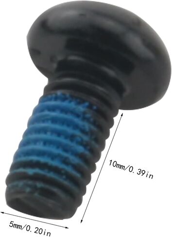20 قطعة دراجة قرص معدني الفرامل المسمار M5x10mm مكافحة زلة نقطة طلاء الدوار السحابة لصيانة الدراجة in Saudi Arabia