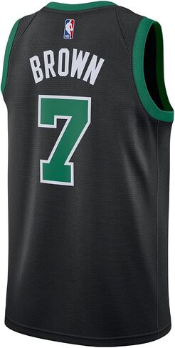 Outerstuff Jaylen Brown Boston Celtics NBA Kids Youth 8-20 Black Statement Edition Swingman Jersey in Saudi Arabia