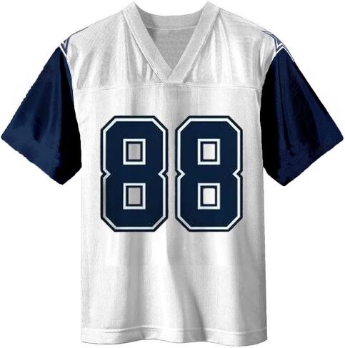 CeeDee Lamb Dallas Cowboys White #88 NFL Kids Youth 4-20 الاسم والرقم البديل للاعب كرة القدم جيرسي in Saudi Arabia