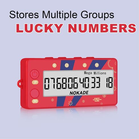 AI Lottery Number Picker, Lottery Machine, AI Lottery Number Generator, Electric Lottery Ball Machine, Quick Pick to Lottery Number, Use for Play Mega Millions Powerball Lottery Game in Saudi Arabia