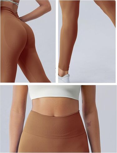 Women's High Waisted Butt Lifting Leggings Tummy Control Scrunch Yoga Pants Compression Workout Leggings in Saudi Arabia