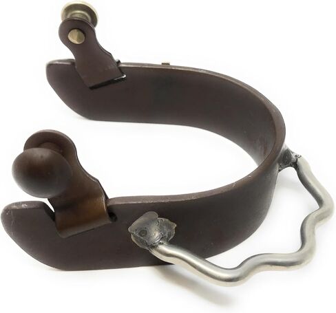 AJ Tack Men's Antique Brown Praying Cowboy Bumper Spurs in Saudi Arabia