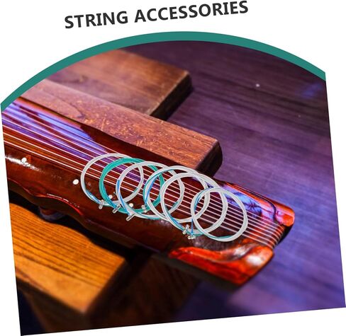 6pcs Guzheng String Replacement Set Nylon Steel Wire for String Guzheng Easy Install Durable Versatile in Kuwait