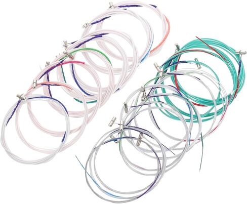 Guzheng Strings Replacement Kit 21 High-Tension Steel Core Nylon-Wrapped Strings for Standard Guzheng Instruments Essential Accessories for Musicians in Saudi Arabia
