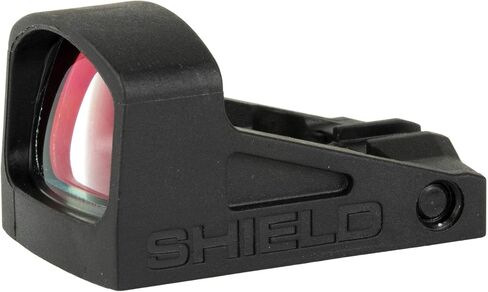 SMS2 - Shield Mini Sight 2.0 - بصمة RMS - عدسة واضحة تمامًا - شاهد مشارك - مشهد منعكس مفتوح - غلاف بوليمر - بصري واجب بالحجم الكامل - تشغيل دائمًا - سطوع تلقائي in Kuwait