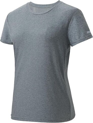 Women’s Dry Fit Short Sleeve T-Shirts Lightweight Performance Shirt for Running Workout Sports in Saudi Arabia