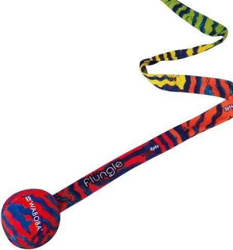 Waboba FLUNGLE Ball Toss Game Bocce with a Tail — 2-6 Player Game — Fun Yard Game and Beach Game for Family and Friends in Saudi Arabia