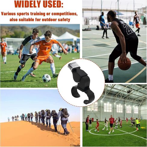 2PCS Whistles Sports Finger Grip Whistle Loud Crisp Sound Whistle Tooth Guard Referee Whistle Handheld Whistle Netball Whistle for Training and Outdoor Camping in Saudi Arabia