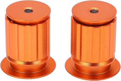 Aluminum Handlebar End Cap, Strong and Durable, Easy to Install, Green, Orange, Gray, Suitable for Folding Bike, Mountain Bike, and Road Bike in Saudi Arabia