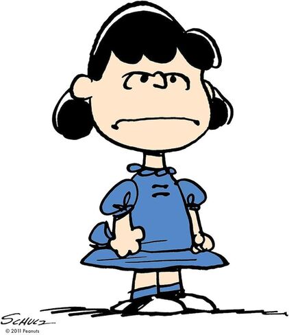 CafePress Lucy Van Pelt Large Mug 11 oz (325 ml) Ceramic Coffee Mug in Saudi Arabia