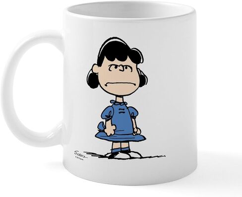 CafePress Lucy Van Pelt Large Mug 11 oz (325 ml) Ceramic Coffee Mug in Saudi Arabia