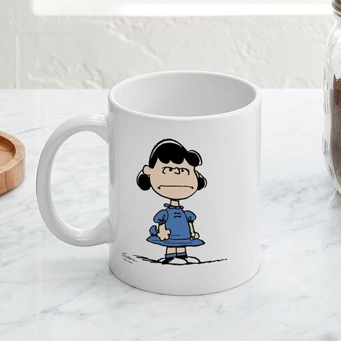 CafePress Lucy Van Pelt Large Mug 11 oz (325 ml) Ceramic Coffee Mug in Saudi Arabia