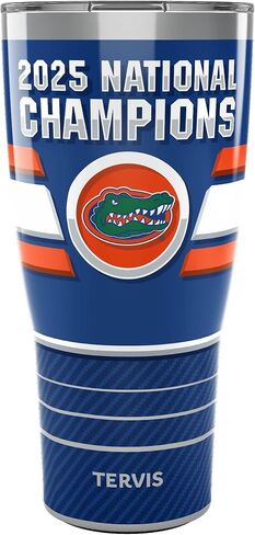 Tervis Traveler Florida Gators - 2025 NCAA Men's Basketball National Champions Made in USA Double Walled Insulated Tumbler Travel Cup Keeps Drinks Cold & Hot, 30oz, Stainless Steel in Saudi Arabia