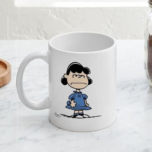 CafePress Lucy Van Pelt Large Mug 11 oz (325 ml) Ceramic Coffee Mug in Saudi Arabia