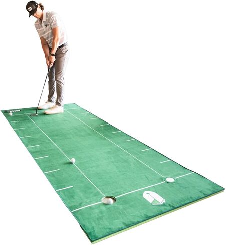 SIG LITE Putting Green - بساط تدريب داخلي بدرجة احترافية - ملمس واقعي - سهولة التخزين in Kuwait