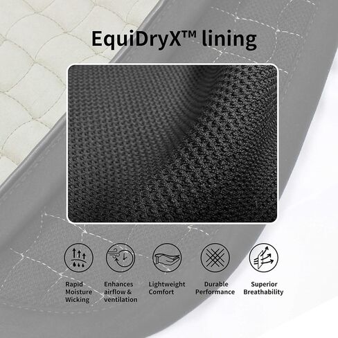 وسادة سرج القفز من EQUINEWAVE، سطح Aria مصنوع من الجلد السويدي الناعم، مستوى جديد من القرب، تقنية البقاء باردًا، رعاية سهلة in Saudi Arabia
