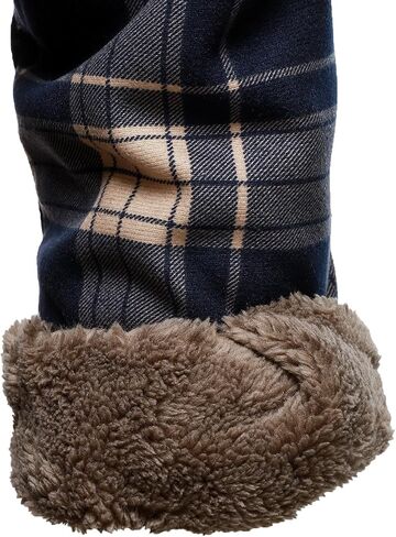 HOOD CREW Mens Winter Warm Fleece Jackets Sherpa Lined Plaid Flannel Shirt Jacket with Side Pockets in Saudi Arabia