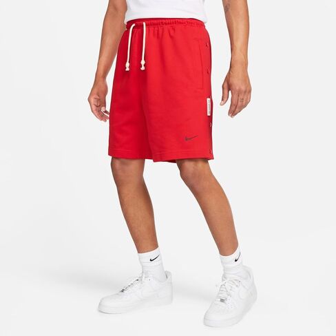 Nike Dri-FIT Standard Issue Men's 8" French Terry Basketball Shorts (University Red/Black, FB6921-657) Size X-Large in Saudi Arabia