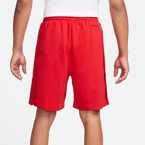 Nike Dri-FIT Standard Issue Men's 8" French Terry Basketball Shorts (University Red/Black, FB6921-657) Size X-Large in Saudi Arabia