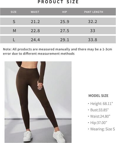 Womens High Waist Seamless Leggings Compression Yoga Pants for Gym Running and Daily Wear in Saudi Arabia