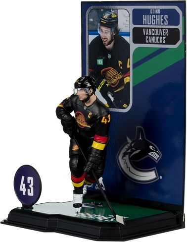 ألعاب ماكفارلين - كوين هيوز (فانكوفر كانوكس) مجسم NHL مقاس 7 بوصات من McFarlane's SportsPicks in Saudi Arabia