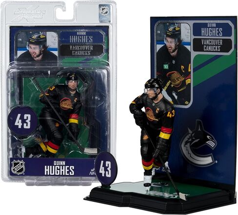 ألعاب ماكفارلين - كوين هيوز (فانكوفر كانوكس) مجسم NHL مقاس 7 بوصات من McFarlane's SportsPicks in Saudi Arabia