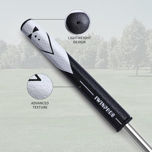 iWinpros Putter Grip for Men & Women, Thick Golf Putter Grips Size 3.0, Lightweight Comfort Design with Non-Slip Textured Pattern Golf Grips for Better Control in Saudi Arabia