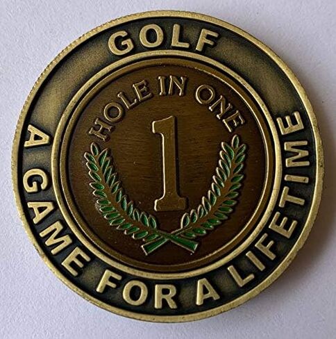 New Hole in One Oversized Golf Ball Marker with Removable Magnetic Marker in Saudi Arabia