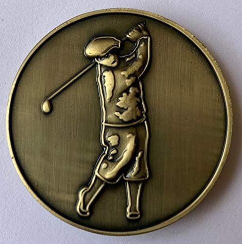 New Hole in One Oversized Golf Ball Marker with Removable Magnetic Marker in Saudi Arabia