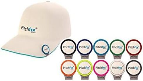 مشبك قبعة الجولف Pitch Fix، مشبك مغناطيسي ممتاز لعلامة كرة الجولف من الفولاذ المقاوم للصدأ ومضاد للخدش ومضاد للصدأ in Kuwait