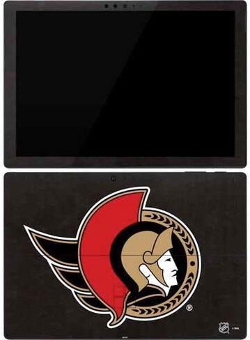 غلاف جهاز لوحي من Skinit متوافق مع Surface Pro 7 - تصميم مرخص رسميًا من NHL Ottawa Senators in Saudi Arabia