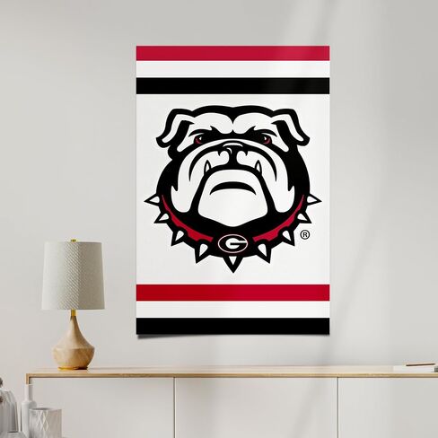 ملصق جامعة صبار الصحراء بجورجيا UGA Bulldogs مقاس 11 × 17 بوصة ديكور غرفة المكتب والعتاد الرسمي (11 × 17 بوصة، كلاسيكي B) in Saudi Arabia