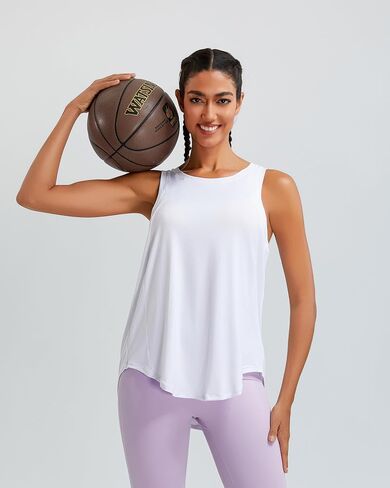 RUNNING GIRL Womens Workout Tops for Women Racerback Tank Tops Yoga Shirts Athletic Running Tank Tops Sleeveless Gym Clothes in Saudi Arabia