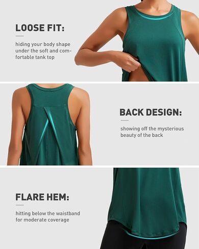 RUNNING GIRL Womens Workout Tops for Women Racerback Tank Tops Yoga Shirts Athletic Running Tank Tops Sleeveless Gym Clothes in Saudi Arabia
