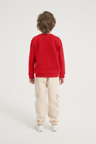3-Pack Boys Crewneck Sweatshirt Long Sleeve Cotton Pullover Tops Thin Sweatshirts for Kids（2-12 Years) in Kuwait
