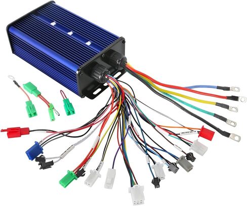 36V/48V/52V/60V/72V/84V 60A 500W-3000W Brushless Controller with Speedometer LCD Screen Display for Electric Scooter Motor Controller Electric Bicycle E Bike Go Kart ATV Golf Cart Tricycle in Saudi Arabia