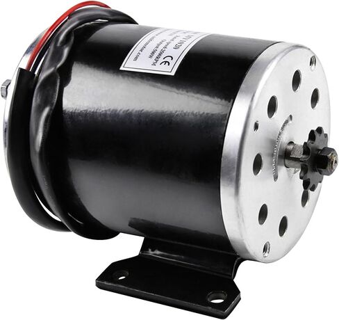 36V 500W Brushed Electric Motor with Base 500 Watt 36 Volt DC MY1020 11 Teeth 25H Sprocket Reversible for Mini Bikes Minimoto ATV Scooter Go-Kart Razor Quad Dirt Bike MX500 E Bike in Saudi Arabia