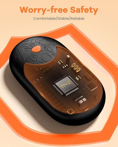 AJVV Hand Warmers Rechargeable 2 Pack丨Electric Hand Warmer with 20Hrs Warmth & 2s Fast Heat & 3-Temp Settings, Magnetic Portable Handwarmers,Gifts for Men, Women, Kids, Camping, Fishing, Hunting, Ski in Saudi Arabia