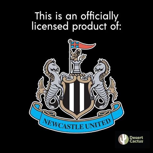 Desert Cactus Newcastle United FC Sticker Decal Vinyl NUFC Magpies English Football Soccer Laptop Water Bottle Car Scrapbook (Type 2-2) in Saudi Arabia